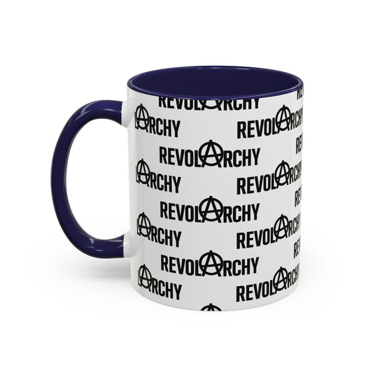 Revolarchy Pattern Accent Coffee Mug (11oz)