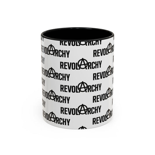 Revolarchy Pattern Accent Coffee Mug (11oz)